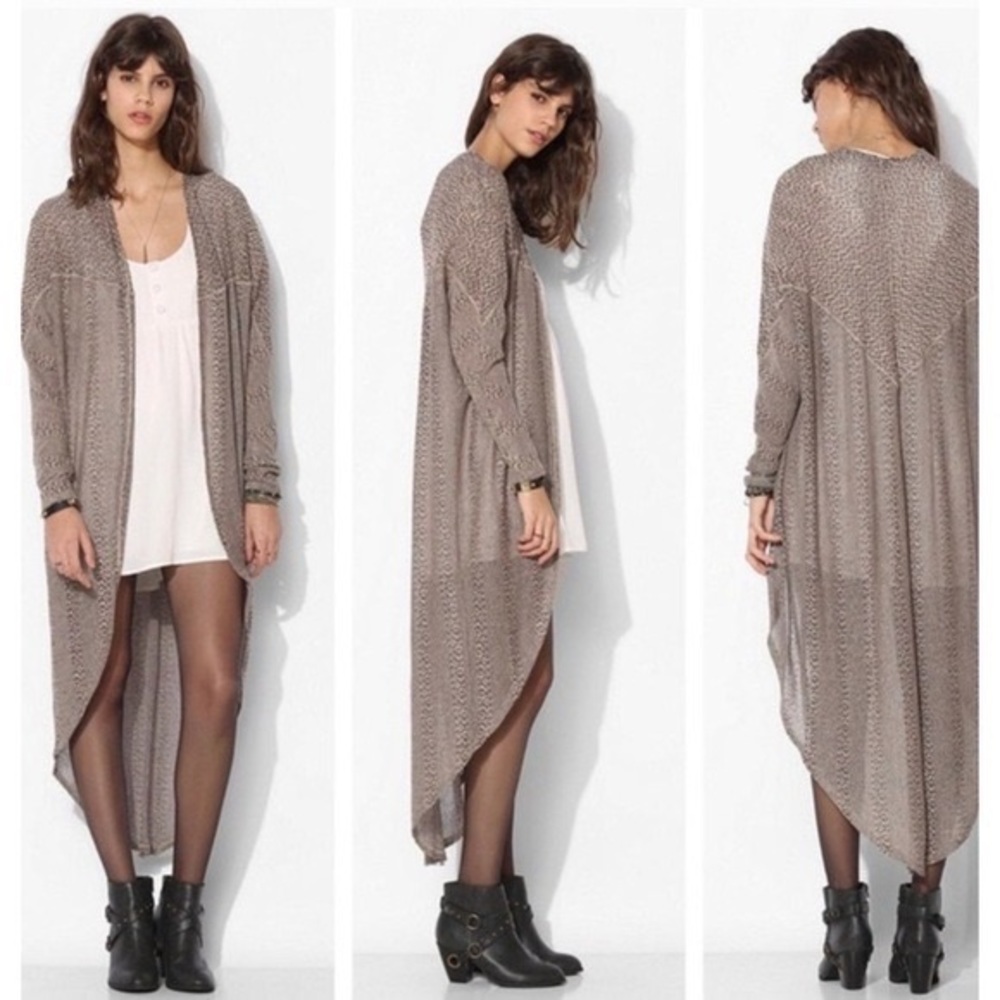 Urban Outfitters- Long, Lightweight Cardigan by Ecotè